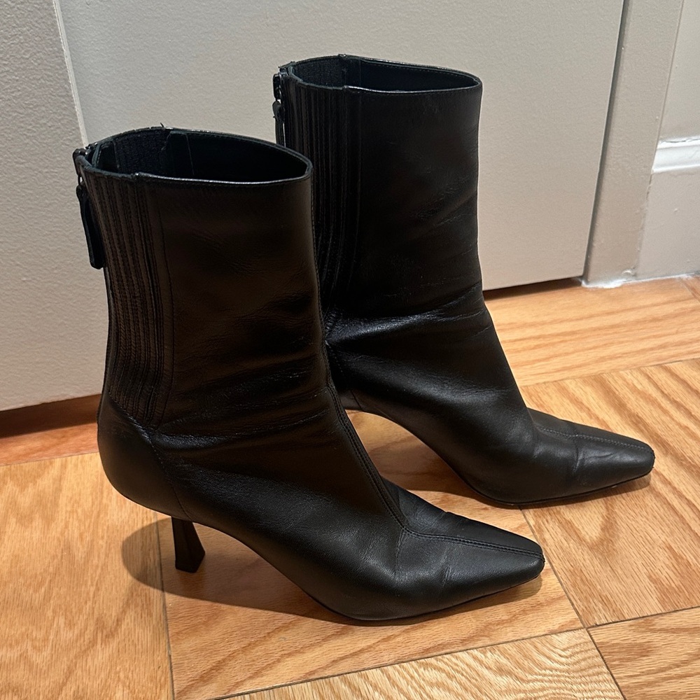 Aquazzura Black Heeled Boots